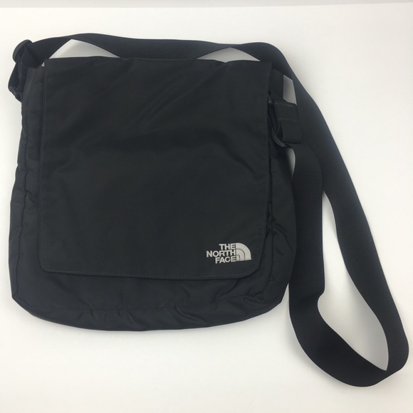 The North Face Handbags - The North Face Black Nylon Messenger Bag